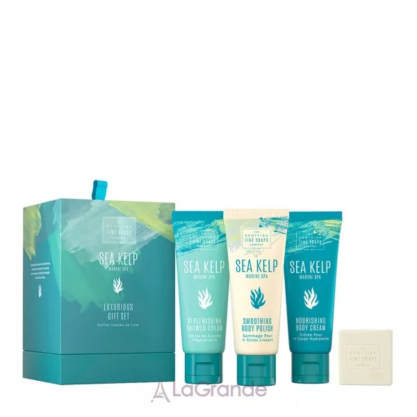 Scottish Fine Soaps Sea Kelp Marine SPA Kit ����� (sh/gel/75ml + b/but/75ml + h/chr/75ml + soap/40g)