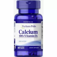 Puritan's Pride Calcium 600+ Vitamin D ����������� ������� "������� � ������� �3", 600 ��/125 ME