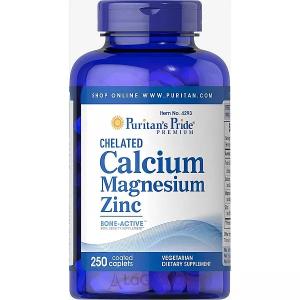 Puritan's Pride Chelated Calcium Magnesium Zin� �������� 