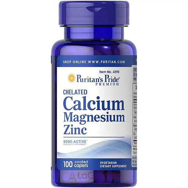 Puritan's Pride Chelated Calcium Magnesium Zin� �������� 