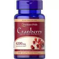Puritan's Pride Cranberry Fruit Concentrate 4200 mg ����������� ������� "������ � ���������� � � �", 4200 ��