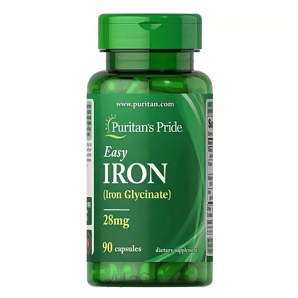 Puritan's Pride Easy Iron (Glycinate) 28 mg ����������� ������� 