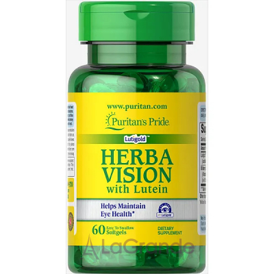 Puritan's Pride Herbavision with Lutein and Bilberry ĳ     