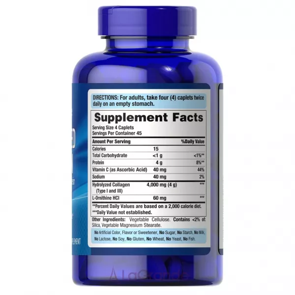 Puritan's Pride Hydrolyzed Collagen 1000 mg ����������� ������� 