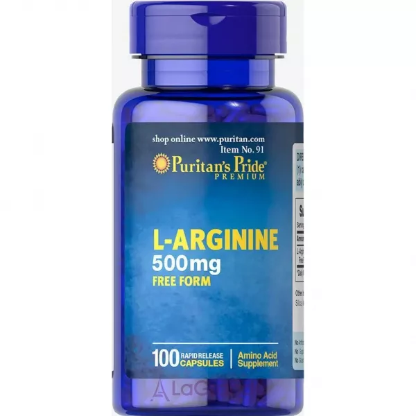 Puritan's Pride L-Arginine 500 mg ����������� ������� 