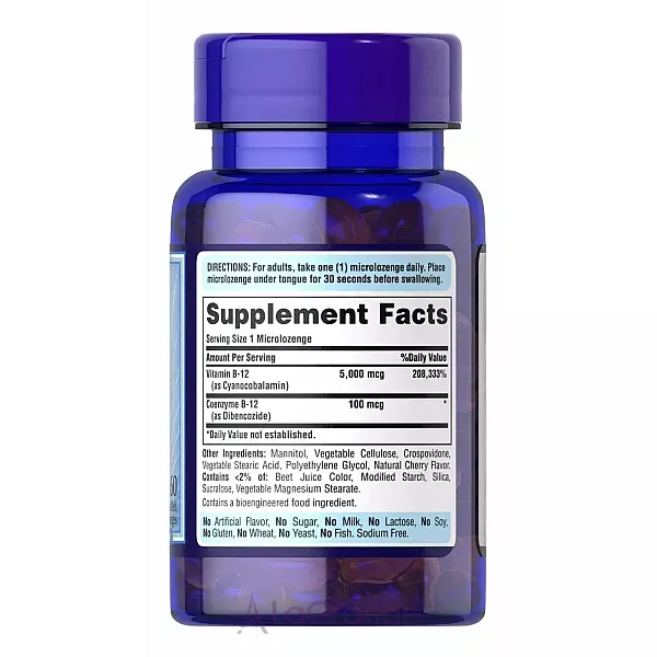 Puritan's Pride Methylcobalamin Vitamin B-12 5000 m�g ����������� ������� 