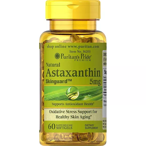 Puritan's Pride Natural Astaxanthin 5 mg ����������� ������� 