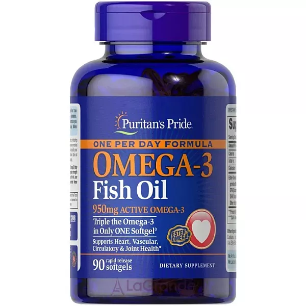 Puritan's Pride Omega-3 Fish Oil ����������� ������� 
