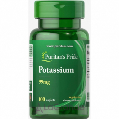 Puritan's Pride Potassium 99 mg ĳ  