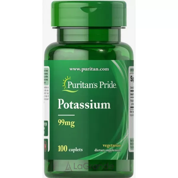 Puritan's Pride Potassium 99 mg ����������� ������� 