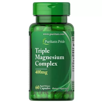 Puritan's Pride Triple Magnesium Complex 400 mg   