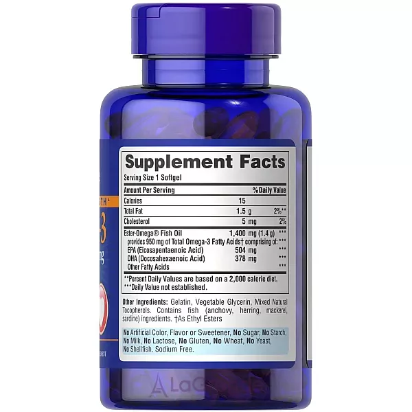 Puritan's Pride Triple Strength Omega-3 Fish Oil ĳ������ ������� 