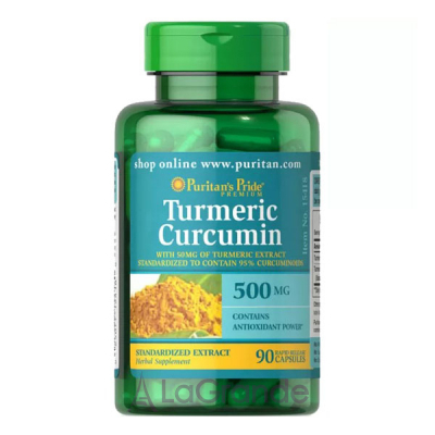 Puritan's Pride Turmeric Curcumin 500 mg   