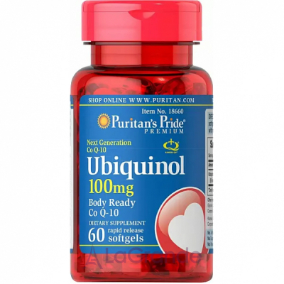 Puritan's Pride Ubiquinol 100 mg ĳ  