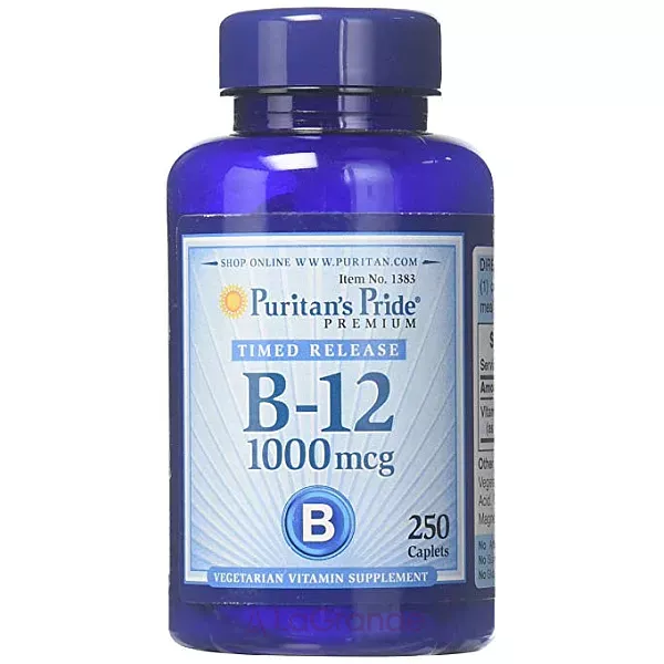 Puritan's Pride Vitamin B-12 1000 mcg Timed Release ����������� ������� 