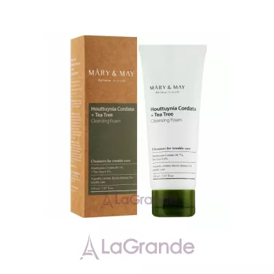 Mary & May Houttuynia Cordata+Tea Tree Cleansing Foam ϳ        