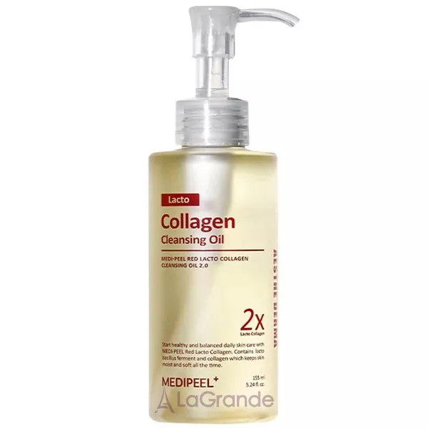 Medi-Peel Red Lacto Collagen Cleansing Oil 2.0 ������������ ����� � ������������ � ���������� 2.0
