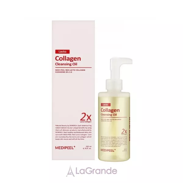 Medi-Peel Red Lacto Collagen Cleansing Oil 2.0 ������������ ����� � ������������ � ���������� 2.0