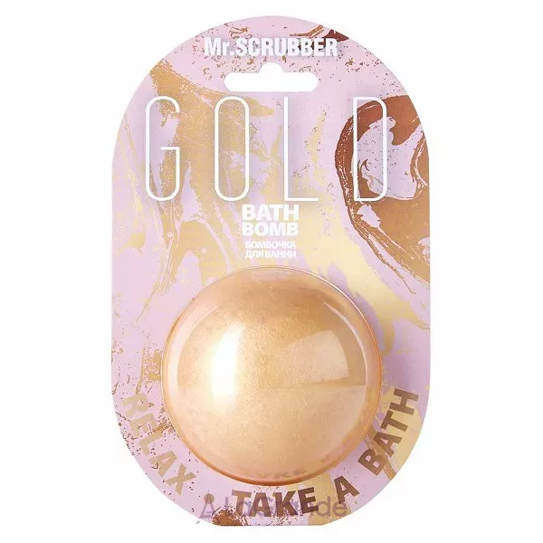 Mr.Scrubber Bath Bomb "Gold" �������� ��� ����� 