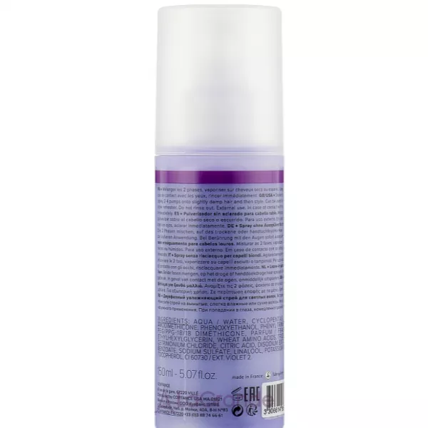 Coiffance Professionnel Blonde Moisturizing Leave-In Spray ���������� ����������� �����-����������� ��� ������� ��� ����� �����