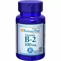 Puritan's Pride Vitamin B-2 (Riboflavin) 100 mg ����������� ������� "������� �-2", 100 ��