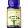 Puritan's Pride Vitamin D3 1000 IU   