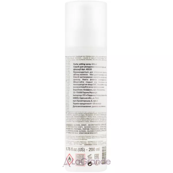 Coiffance Professionnel Strong Fixing Spray ����� ������� ��������