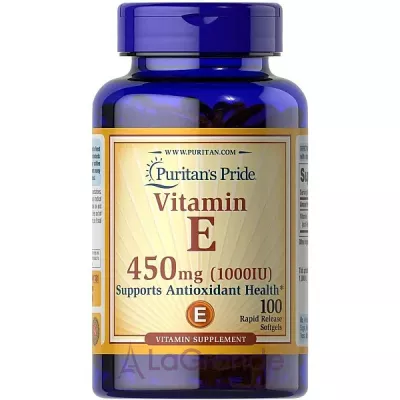 Puritan's Pride Vitamin E 450 mg ĳ  