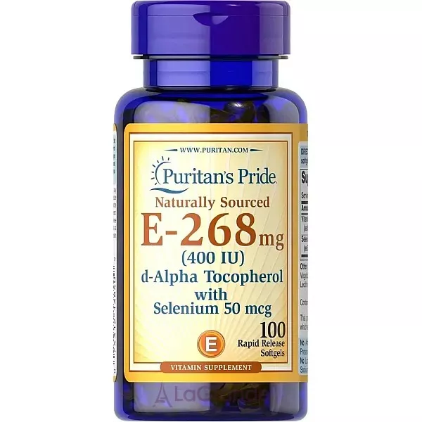 Puritan's Pride Vitamin E with Selenium ����������� ������� 