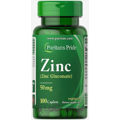 Puritan's Pride Zinc 50 mg ĳ  