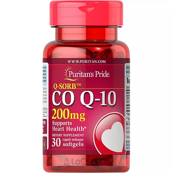 Puritan's Pride Q-SORB Co Q-10 200 mg ĳ������ ������� ��� �������� ������'� ����� 
