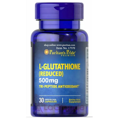 Puritan's Pride L-Glutathione 500 mg ĳ  