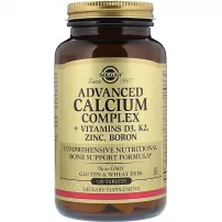 Solgar Calcium Complex + Vitamins D3, K2, Zinc, Boron �������� ������� � �������� �� ���������