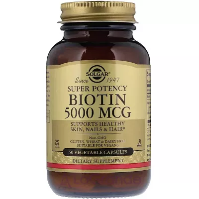 Solgar Biotin 5000 mcg ĳ   ' ,    