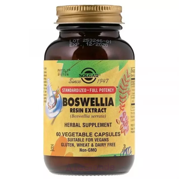 Solgar Boswellia Resin Extract ĳ������ ������� 
