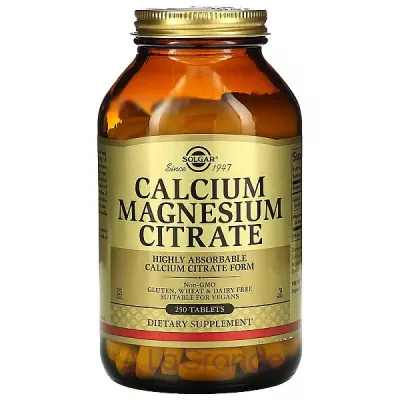 Solgar Calcium Magnesium Citrate ĳ  