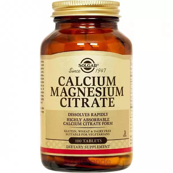 Solgar Calcium Magnesium Citrate ĳ������ ������� 