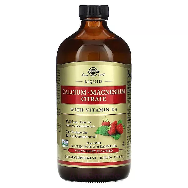 Solgar Calcium Magnesium Citrate with Vitamin D3 ĳ������ ������� 
