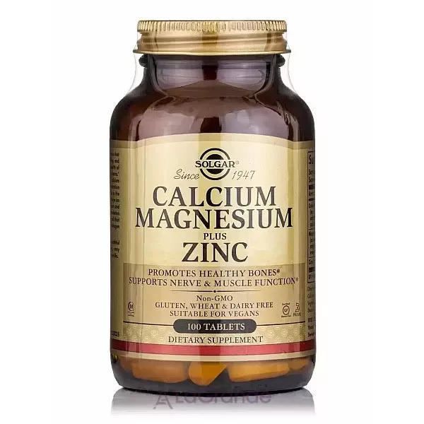 Solgar Calcium Magnesium Plus Zinc ĳ������ ������� 