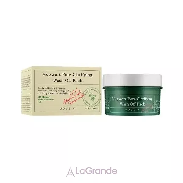 Axis-Y Mugwort Pore Clarifying Wash Off Pack ����������� ����� � ���������� ������