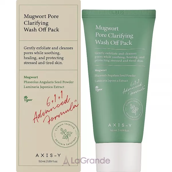 Axis-Y Mugwort Pore Clarifying Wash Off Pack ����������� ����� � ���������� ������