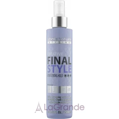 Abril et Nature Advanced Stiyling Creative Final Styl Extra Strong Hold      