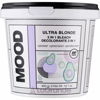 Mood Hair Color Ultra Blonde 3in1 Bleach     