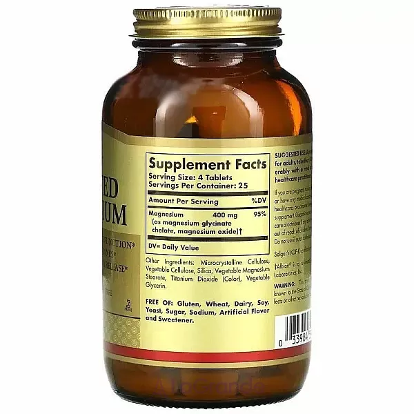 Solgar Chelated Magnesium ĳ������ ������� 