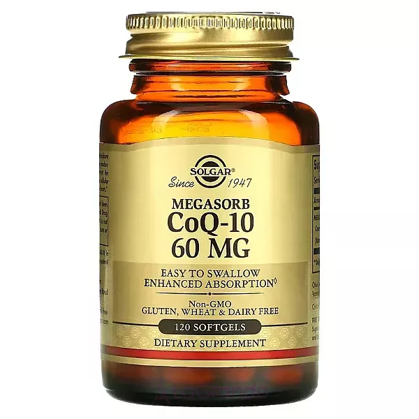 Solgar Megasorb CoQ-10 60 mg ĳ������ ������� 