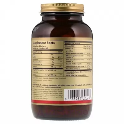 Solgar Omega 3-6-9 1300 mg ĳ  