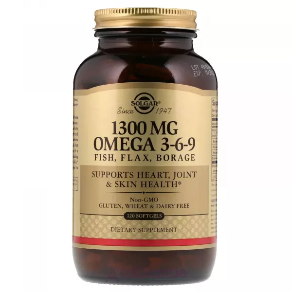 Solgar Omega 3-6-9 1300 mg ����������� ������� 