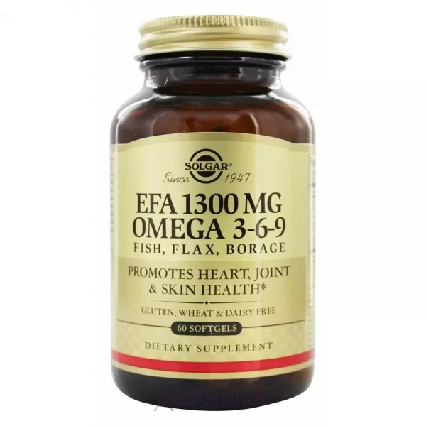 Solgar Omega 3-6-9 1300 mg ����������� ������� 