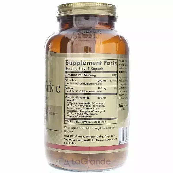 Solgar Ester-C Plus Vitamin C 1000 mg ĳ������ ������� � ������� � 