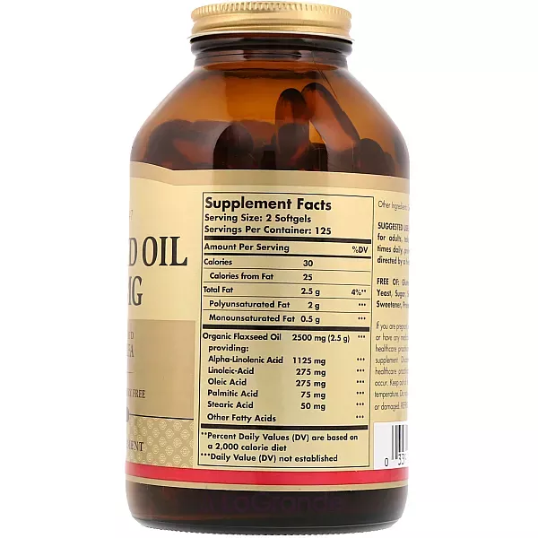 Solgar Flaxseed Oil 1250 mg ĳ������ ������� 